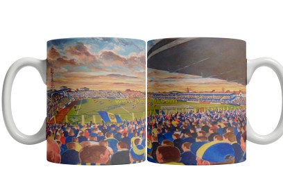 Plough Lane Stadium Art Ceramic Mug - AFC Wimbledon