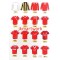 Aberdeen FC Retro Football Shirts T-Shirt Aberdeen FC Retro Football Shirts T-Shirt