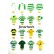 Celtic FC Retro Art Football Shirts T-Shirt Celtic FC Retro Art Football Shirts T-Shirt