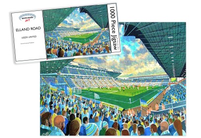 Elland Road Stadium Fine Art Jigsaw Puzzle - Leeds United FC